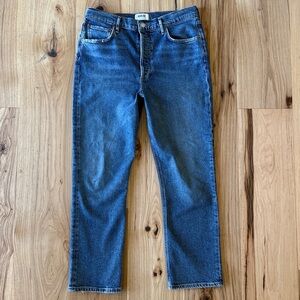 Agolde Blue Ankle & Cropped Jeans